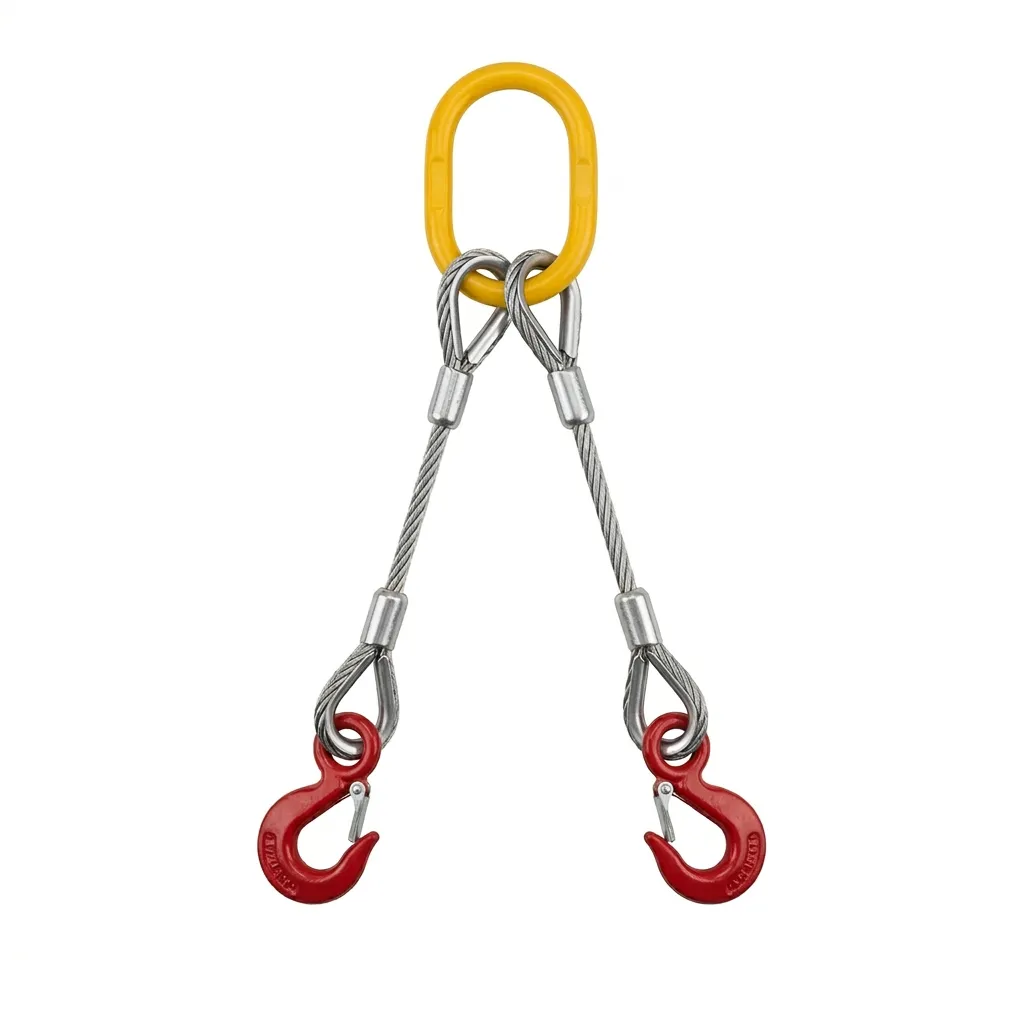 Laço de Cabo de Aço AC5 Polido com Alma de Fibra